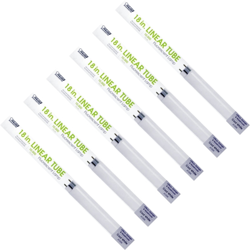 Feit Electric 18" Linear Tube 15W Fluorescent Lamp T8 Light Bulb - Cool White (F15T8/CW)