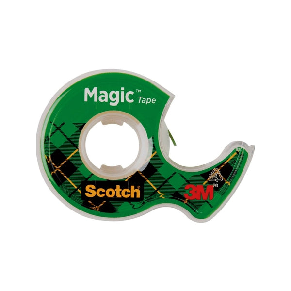 Scotch Magic Tape - Clear Matte (3/4" x 300") The Original Invisible Tape