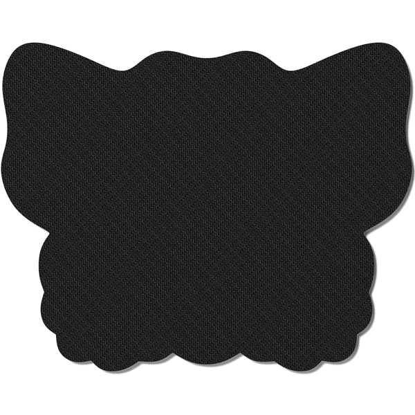 HeyDay Butterfly-Shaped Non-Slip Mouse Pad - Coral Pink (7" x 8.5")