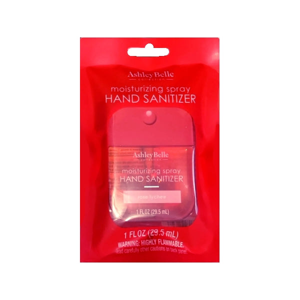 AshleyBelle Moisturizing Spray Hand Sanitizer - Rose Lychee (Net 1 fl. oz.)