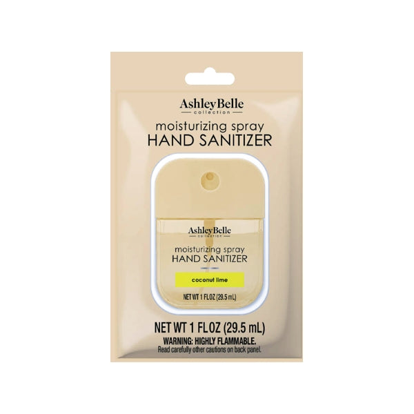 Ashley Belle Moisturizing Spray Hand Sanitizer - Coconut Lime (Net 1 fl. oz.)
