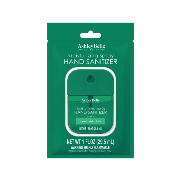 Ashley Belle Moisturizing Spray Hand Sanitizer - Sweet Mint Splash (Net 1 fl. oz.)