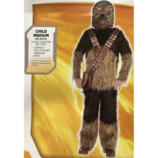 Amscan Kids Chewbacca Costume (Child Size - Medium 8/10) - Dollar Fanatic