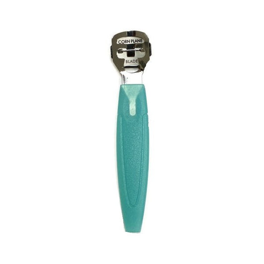 Callus and Corn Shaver with 2 Extra Replacement Blades - Teal (5.5") - Dollar Fanatic