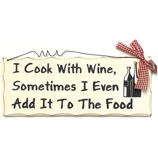 Charming, Decorative Scallop - Edged Hanging Wood Sign - Select Design Saying (10" x 4") Rustic, Vintage Decor - Dollar Fanatic