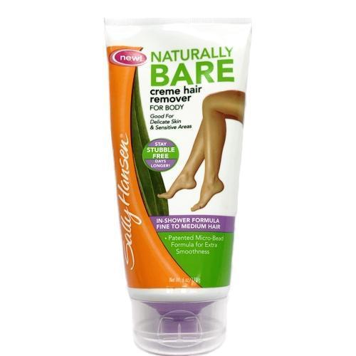 Clearance - Sally Hansen Naturally Bare Creme Hair Remover for Body (6 oz.) Out of Date - DollarFanatic.com