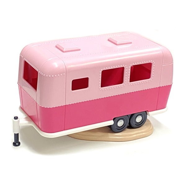 Crescent Air Stream Camper Night Light Home Decor - Pink (Battery Powered) - Dollar Fanatic