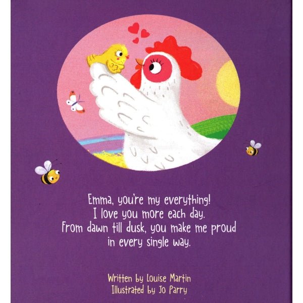 Emma I Love You, a Bushel and a Peck Personalized Name Picture Book (Hardcover Book) - Dollar Fanatic