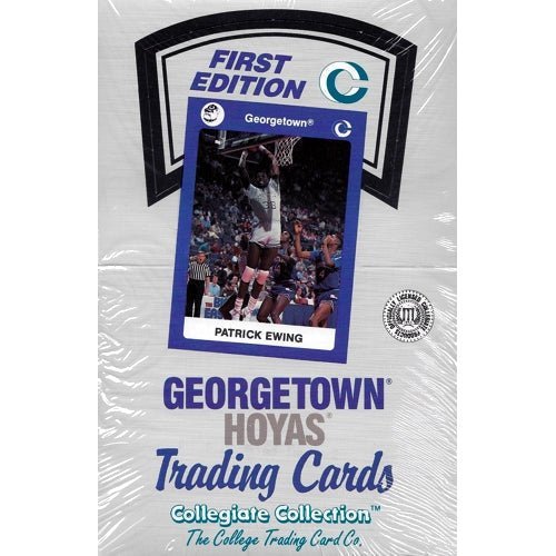Georgetown Hoyas Trading Cards Pack - First Edition (8 Cards Pack) Collegiate Collection - Dollar Fanatic