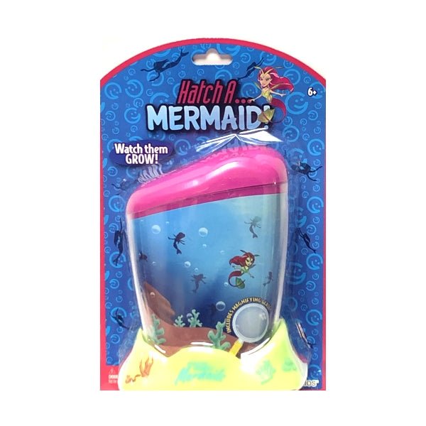 Grin Studios Hatch A...Mermaid with Magnifying Glass (For Ages 6+) Watch them Grow! - DollarFanatic.com