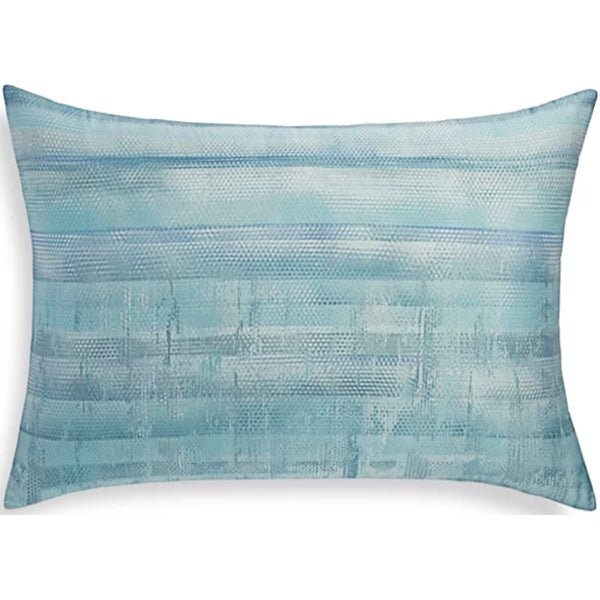 Hotel Collection King Pillow Sham Case - Stencil/Blue Silver (Fits Pillow Size 20" x 36") - Dollar Fanatic