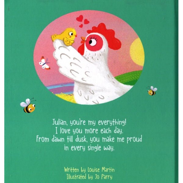 Julian I Love You, a Bushel and a Peck Personalized Name Picture Book (Hardcover Book) - Dollar Fanatic