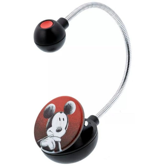 LED Reading Book Light Clip - MickeyMouse/Black (Battery Powered) Clip Light for Books and E - Readers - Dollar Fanatic