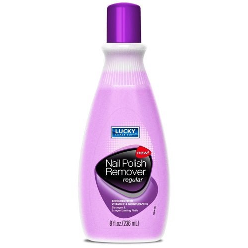 Lucky Super Soft Regular Nail Polish Remover (6 fl. oz.) - Dollar Fanatic