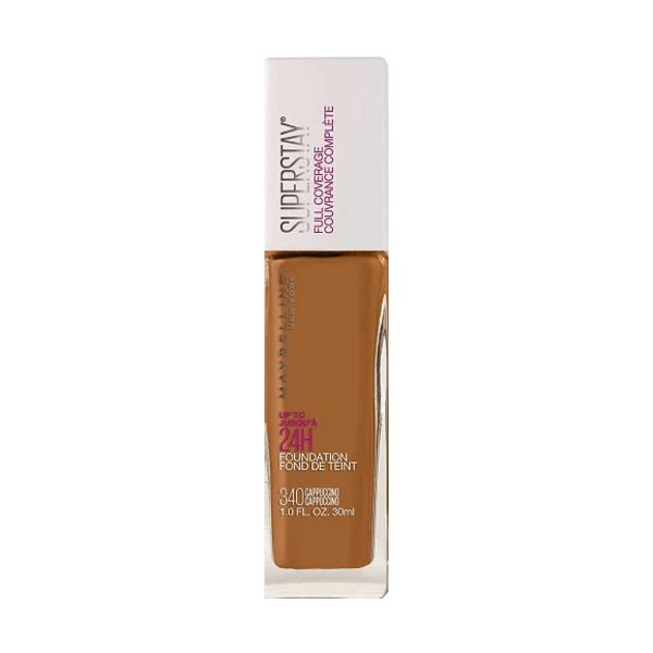Maybelline Super Stay Full Coverage Up To 24H Liquid Foundation (Select Color) Seamless Matte Finish - Dollar Fanatic