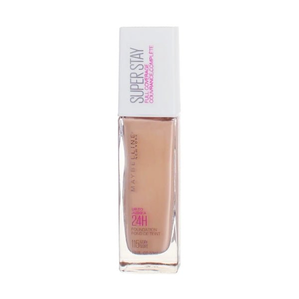 Maybelline Super Stay Full Coverage Up To 24H Liquid Foundation (Select Color) Seamless Matte Finish - Dollar Fanatic