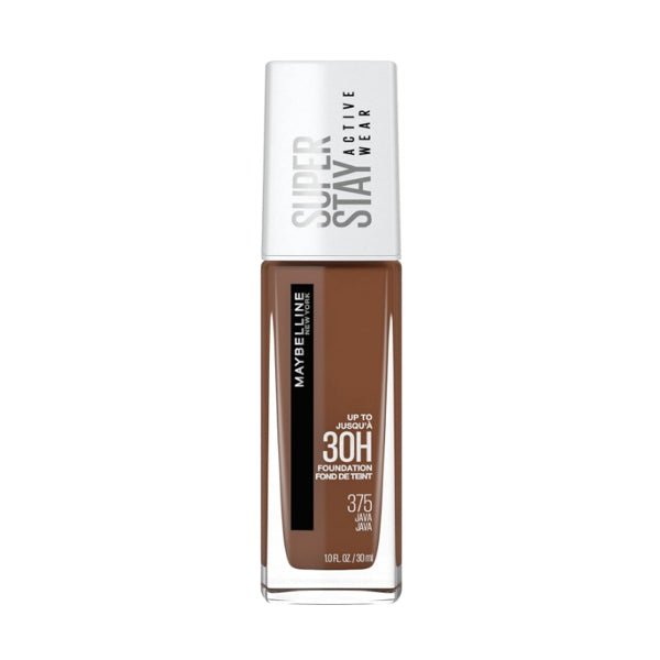 Maybelline Super Stay Longwear Active Wear Up To 30H Liquid Foundation (375 Java) Seamless Matte Finish - Dollar Fanatic