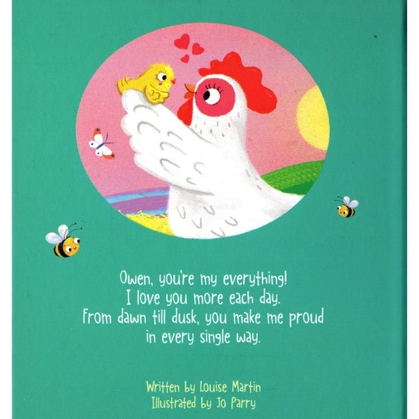 Owen I Love You, a Bushel and a Peck Personalized Name Picture Book (Hardcover Book) - Dollar Fanatic