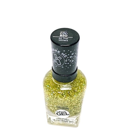 Sally Hansen Miracle Gel Nail Color Nail Polish - 850 All That Glitters (Net 0.5 fl. oz.) - Dollar Fanatic