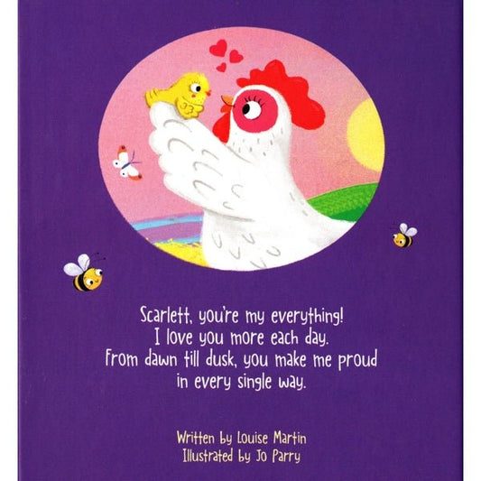 Scarlett I Love You, a Bushel and a Peck Personalized Name Picture Book (Hardcover Book) - Dollar Fanatic