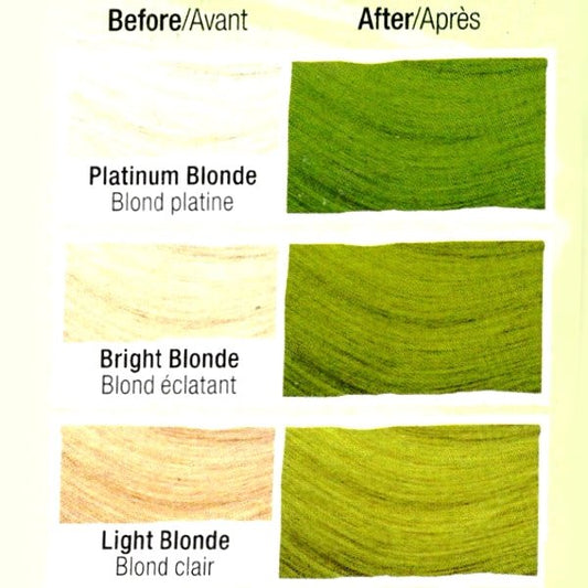 Tints of Nature Bold Colours Semi - Permanent Hair Color Kit (Green) For Natural Blonde to Bleached Blonde Hair, Lasts up to 6 - 12 Washes - Dollar Fanatic