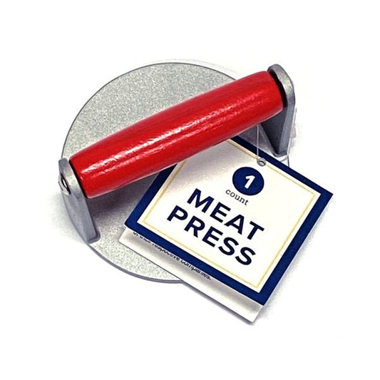 Vivitar BBQ Meat Press Brander (4" x 4") Grill on Burgers, Chicken, Steaks - Dollar Fanatic