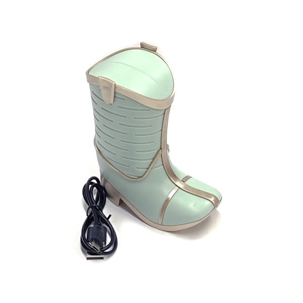 Vivitar Wireless Bluetooth Speaker with USB Charging Cable - Novelty Boot (Green/Gold) - Dollar Fanatic