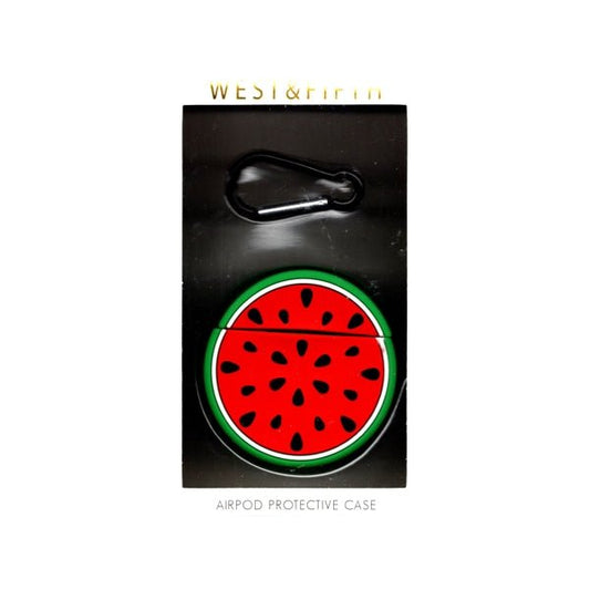 West & Fifth Protective AirPods Charging Case Cover - Watermelon (Gen 1 & Gen 2) - Dollar Fanatic
