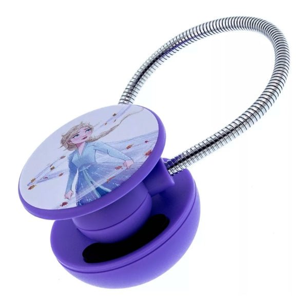WithIt LED Reading Book Light Clip - Frozen Elsa/Purple (Battery Powered) Clip Light for Books and E - Readers - Dollar Fanatic