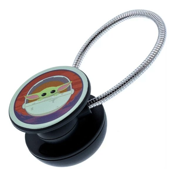 WithIt LED Reading Book Light Clip - Mandalorian Grogu/Black (Battery Powered) Clip Light for Books and E - Readers - Dollar Fanatic