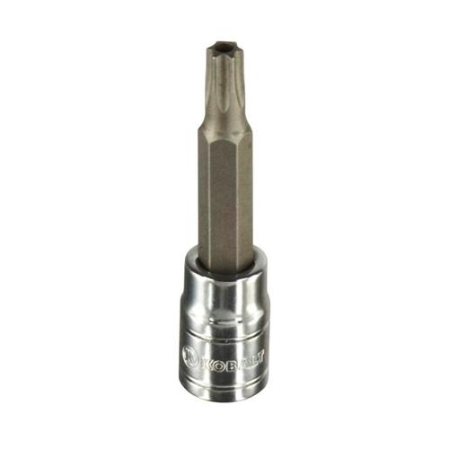 Kobalt 1/4-in Drive Tamper-Proof Star Bit Driver Socket - Size TT27 (85984) Chrome Vanadium - DollarFanatic.com