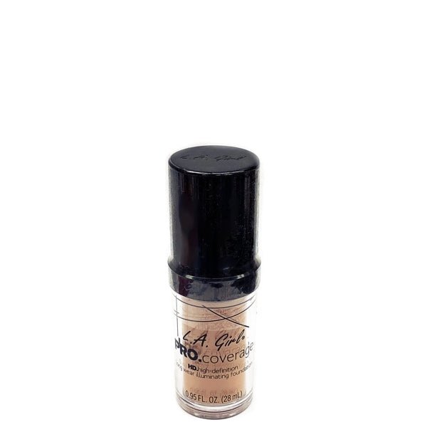 LA Girl Pro.Coverage HD Long Wear Illuminating Liquid Foundation (GLM649 Tan) - Dollar Fanatic