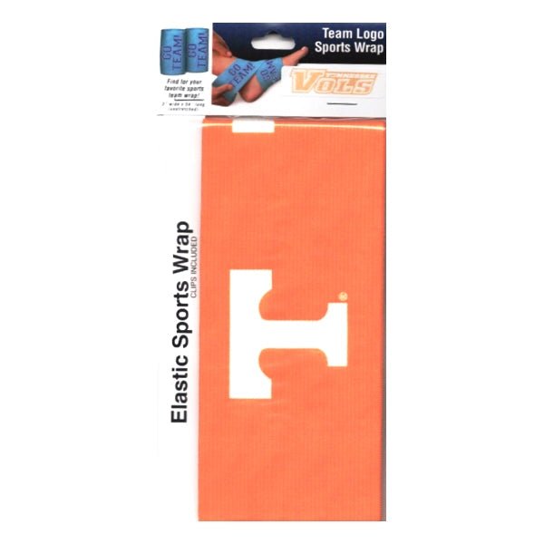 Novelty Tennessee Volunteers Orange Elastic Bandage Sports Wrap with Clips (3" x 54") - DollarFanatic.com