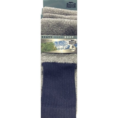 Rugged Frontier Heavy Duty Thermal Boot Socks Size 10 13 3 Pair