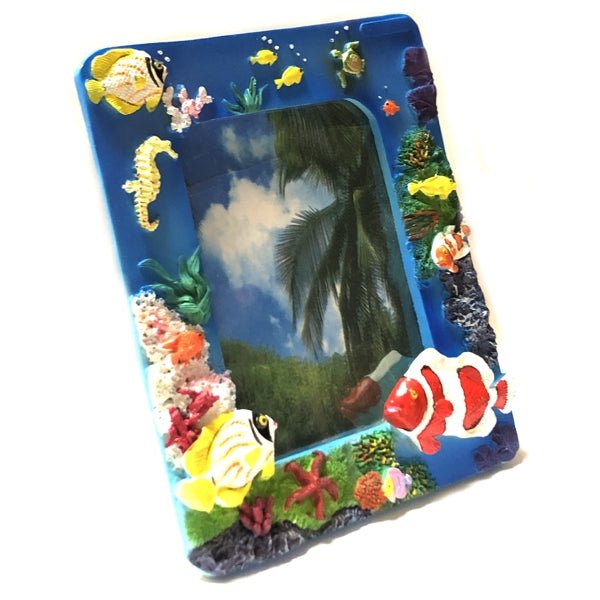 Star Atlanta Tropical Ocean Fish Photo Frame (Holds 3.5" x 5" Picture) Select Design - DollarFanatic.com