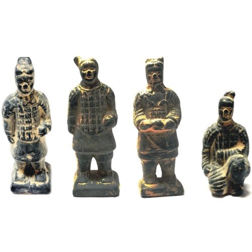 Wang's Terracotta Warrior Soldier Mini Figurine (up to 3.5") - DollarFanatic.com