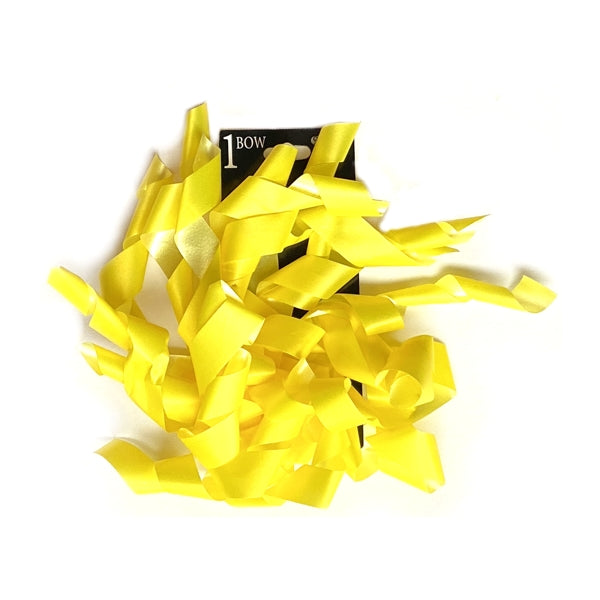 Colorifics Curly Spiral Bow Gift Topper - 5" (Select Color)