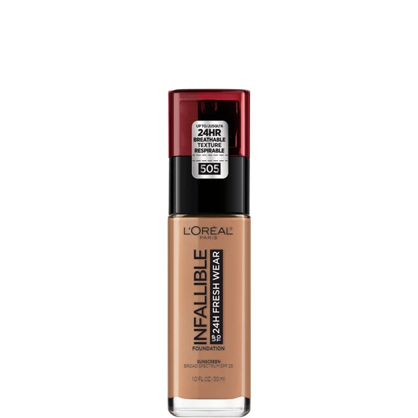 Clearance - L'Oreal Infallible 24 Hr Fresh Wear Liquid Foundation - SPF 25 (Select Color) Out of Date