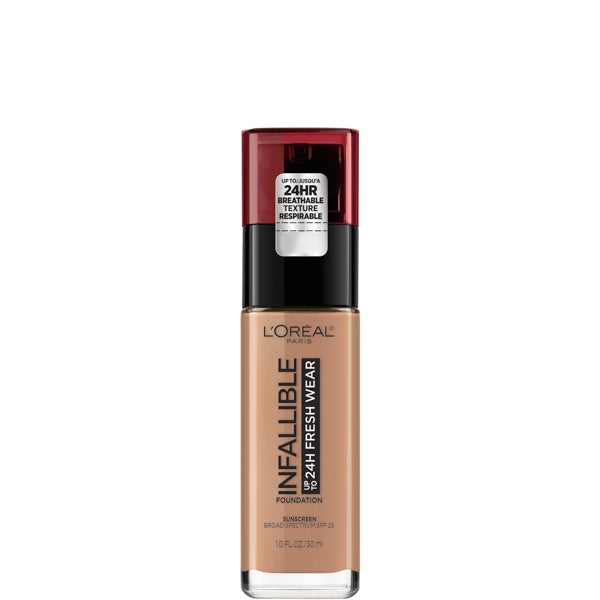Clearance - L'Oreal Infallible 24 Hr Fresh Wear Liquid Foundation - SPF 25 (Select Color) Out of Date