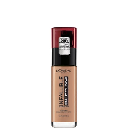 Clearance - L'Oreal Infallible 24 Hr Fresh Wear Liquid Foundation - SPF 25 (Select Color) Out of Date