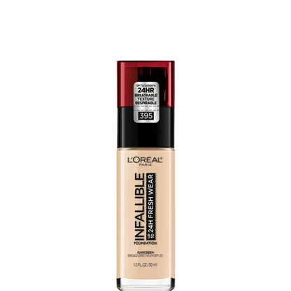 Clearance - L'Oreal Infallible 24 Hr Fresh Wear Liquid Foundation - SPF 25 (Select Color) Out of Date