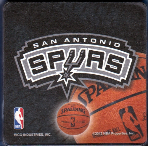 San Antonio Spurs Team Premium Square Coasters Sports Collectible (10 Pack)