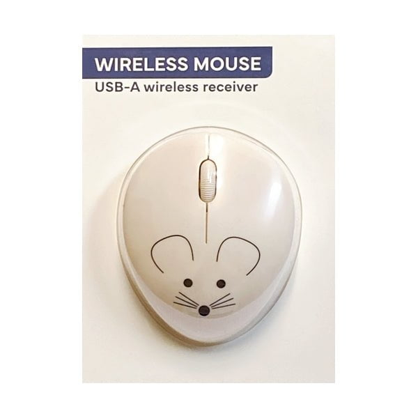 Vivitar Wireless Mouse with USB-A Wireless Receiver (Select Design) Compatible with Mac and Windows OS