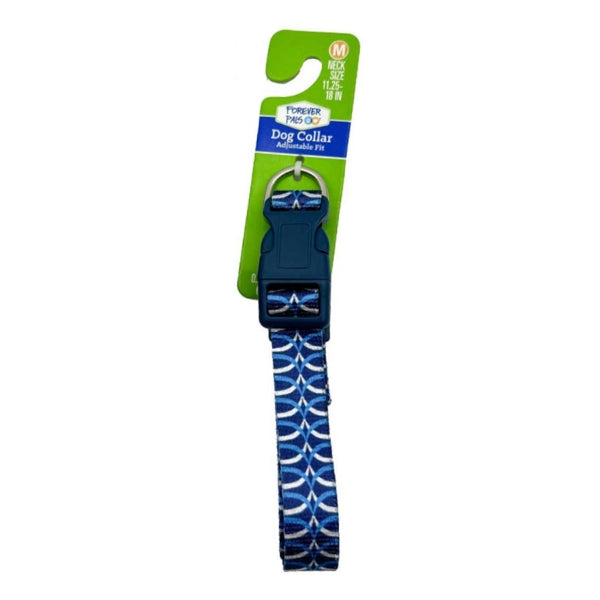 Forever Pals Adjustable Small Dog Collar - 9-14 in. Neck Size (Select Color)