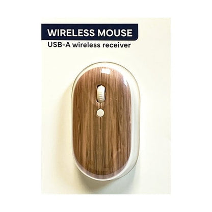 Vivitar Wireless Mouse with USB-A Wireless Receiver (Select Design) Compatible with Mac and Windows OS
