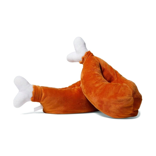 Vivitar Kids Turkey Legs Plush Slippers (One Pair) Select Size