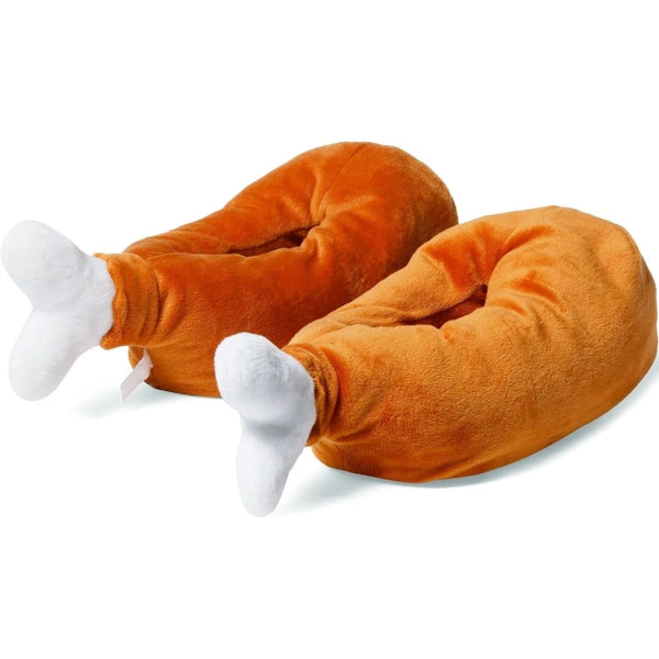 Vivitar Kids Turkey Legs Plush Slippers (One Pair) Select Size