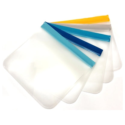 Keeper Life Reusable Storage Pouch - Transparent (9" x 7.25") Food Safe