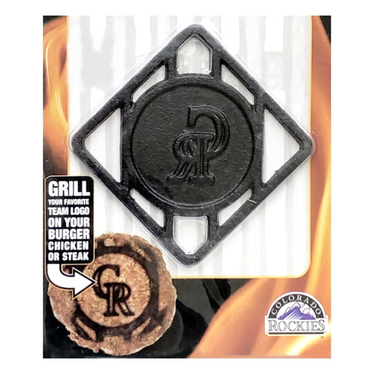 Pangea Team Cast Iron BBQ Meat Brander (Select Style) Cool Barbecue Brand on Hot Dogs, Sausage, Burgers, Steak