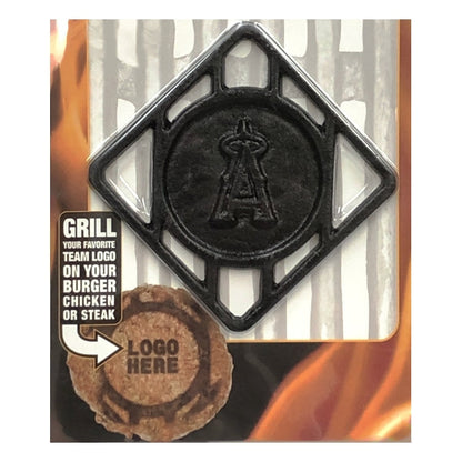 Pangea Team Cast Iron BBQ Meat Brander (Select Style) Cool Barbecue Brand on Hot Dogs, Sausage, Burgers, Steak